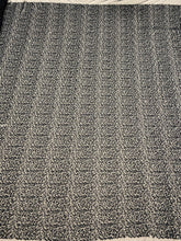 Fekete Couture Csipke Általános Mintával, Gyöngyökkel és Gyöngyökkel